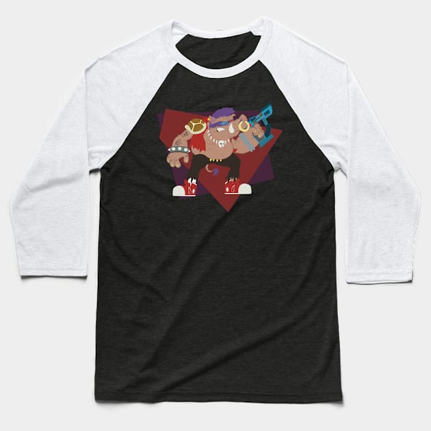 Bebop Baseball T-Shirt by TheGreatJery